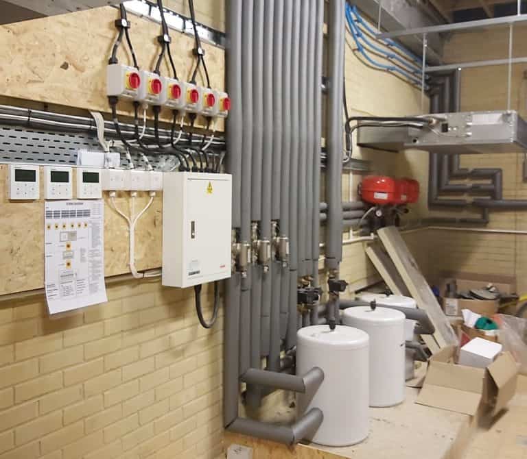 Heat pumps installation